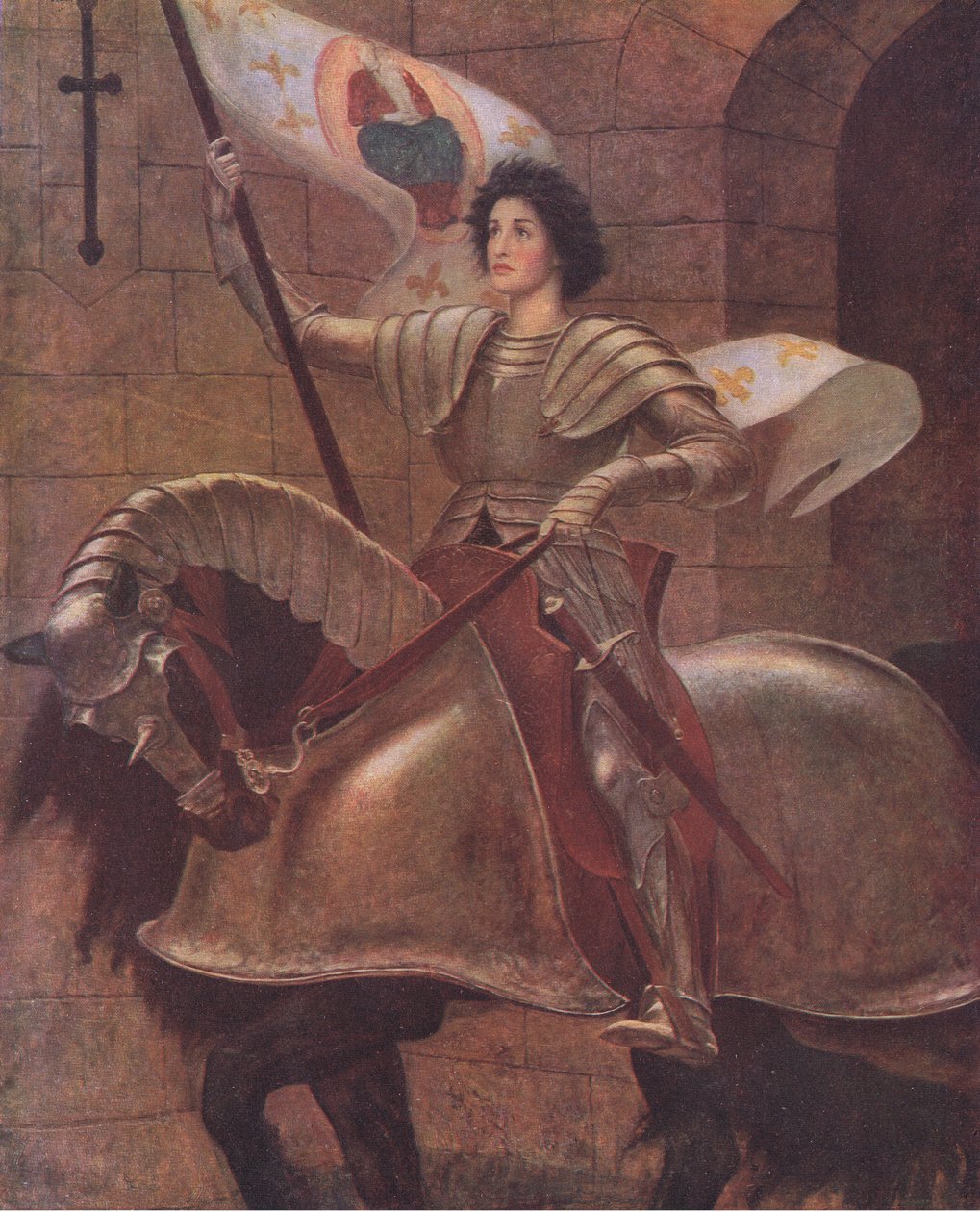 Jeanne of Arc, Bibbys Annual, 1916-17 alkotó: William Blake Richmond
