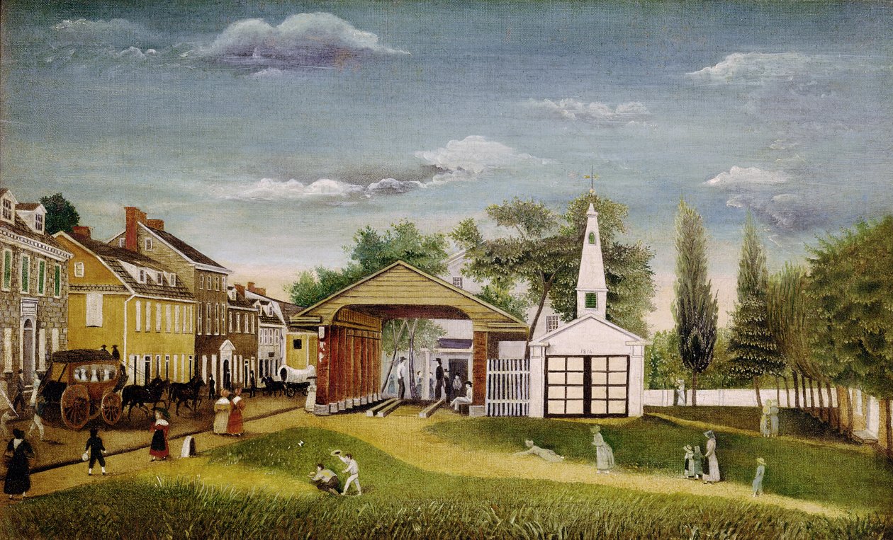 Market Square, Germantown, Pennsylvania alkotó: William Britton
