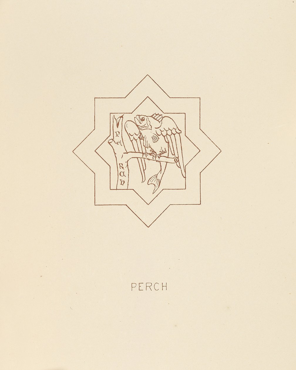Sügér, 1878 alkotó: William Burges