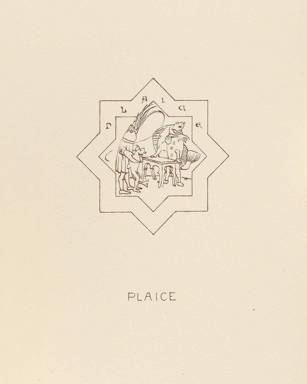 lepényhal, 1878 alkotó: William Burges