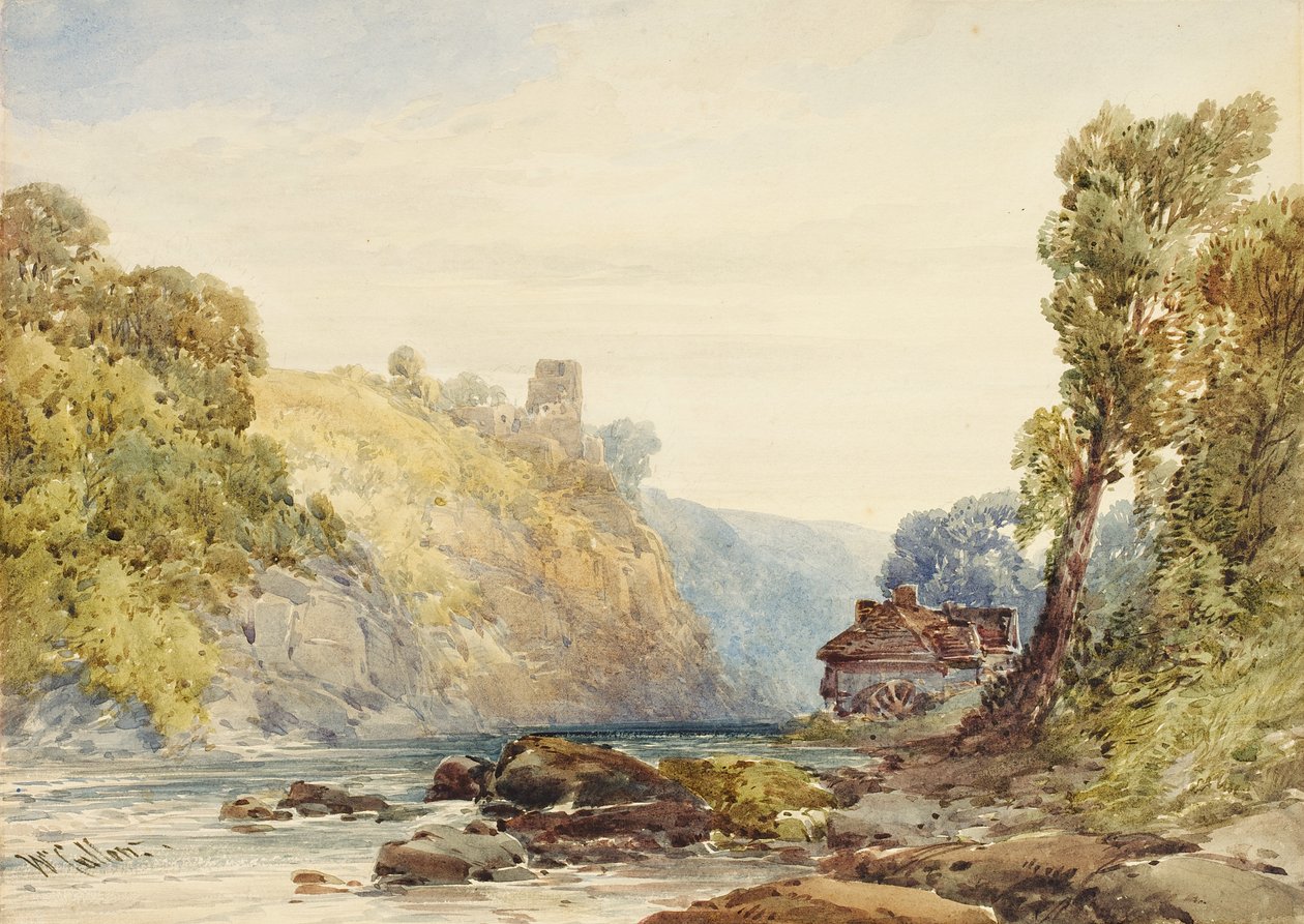 Tájképi tanulmány alkotó: William Callow