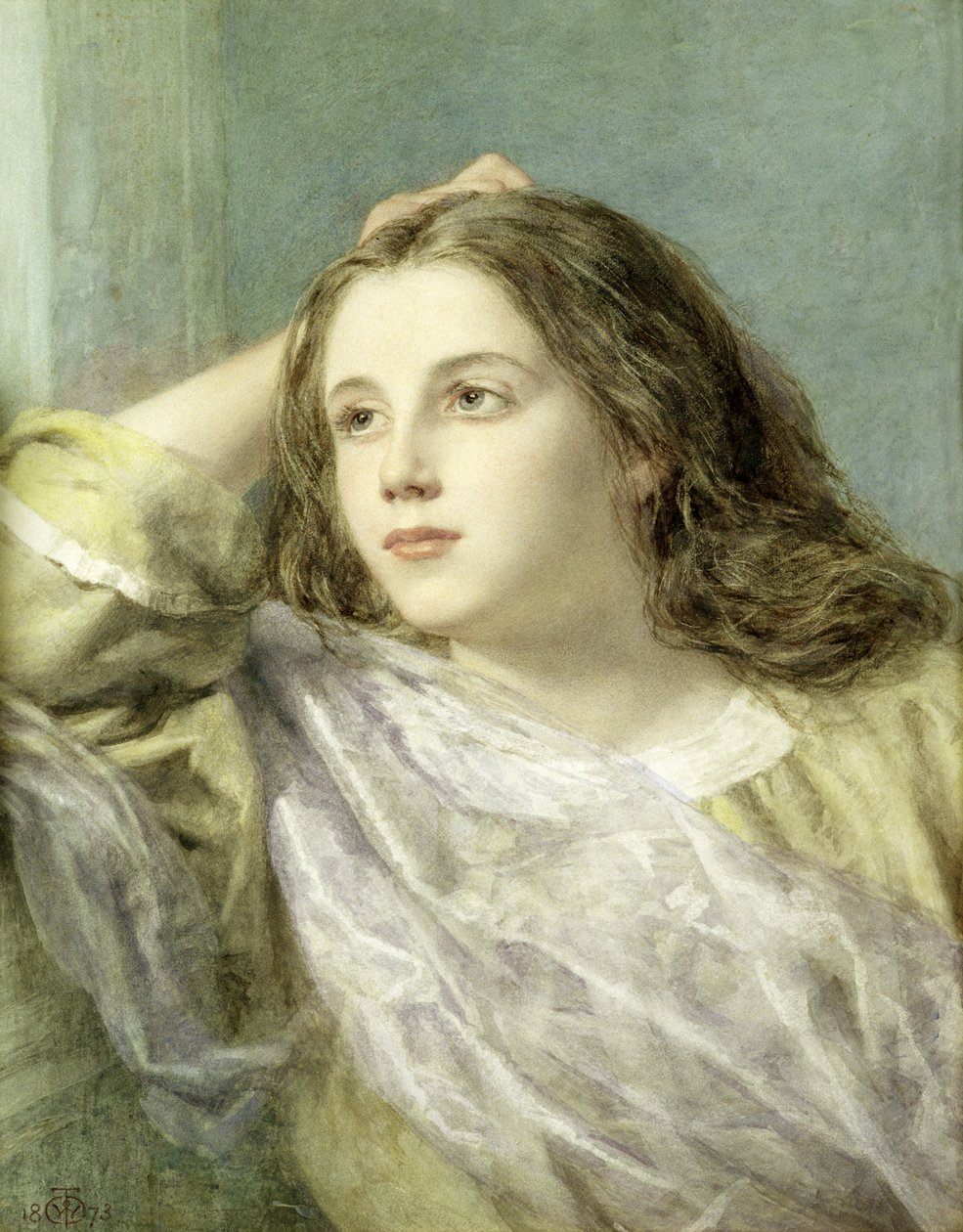 Meditáció, 1873 alkotó: William Dobson