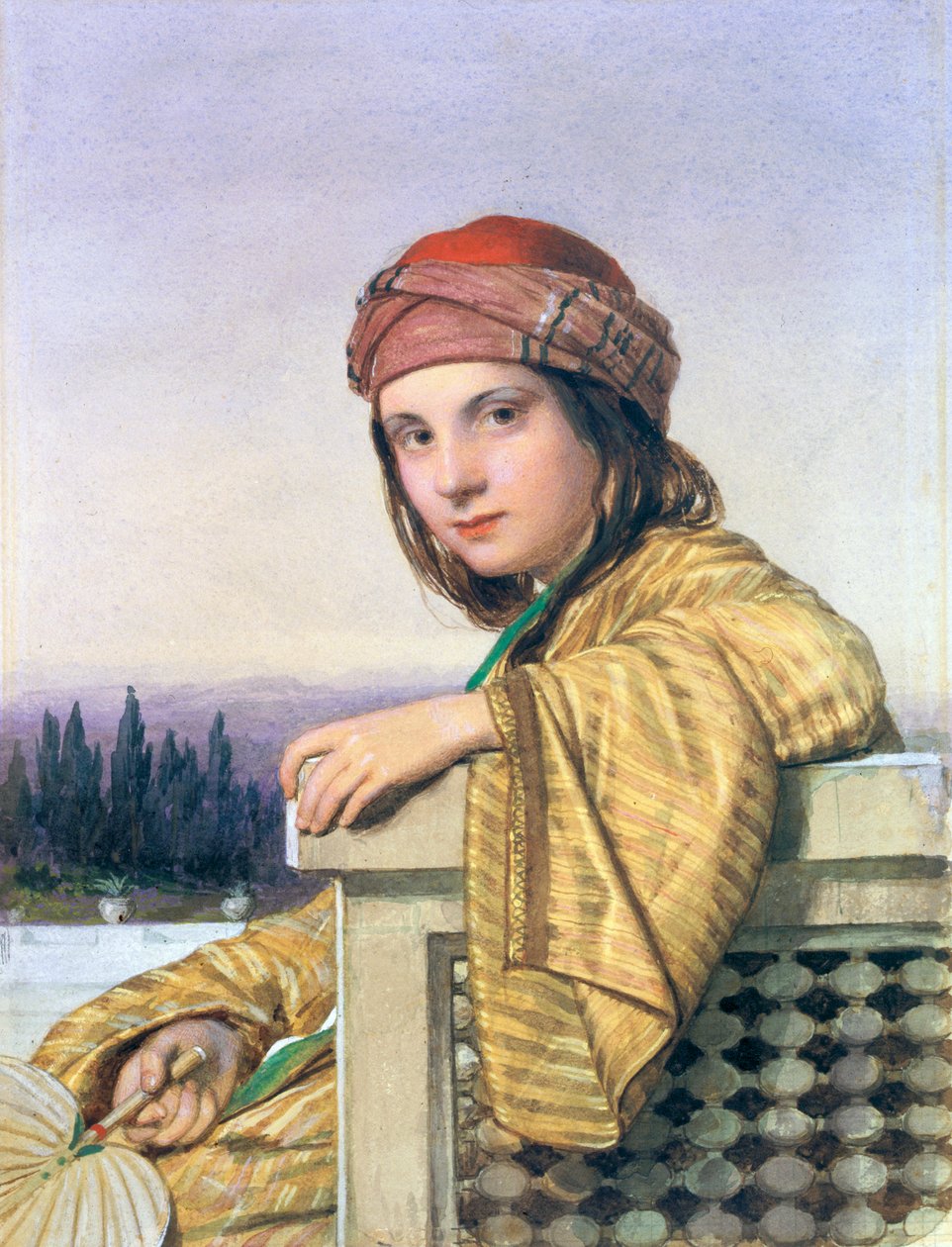 Egy török lány portréja, 1864 alkotó: William Dobson