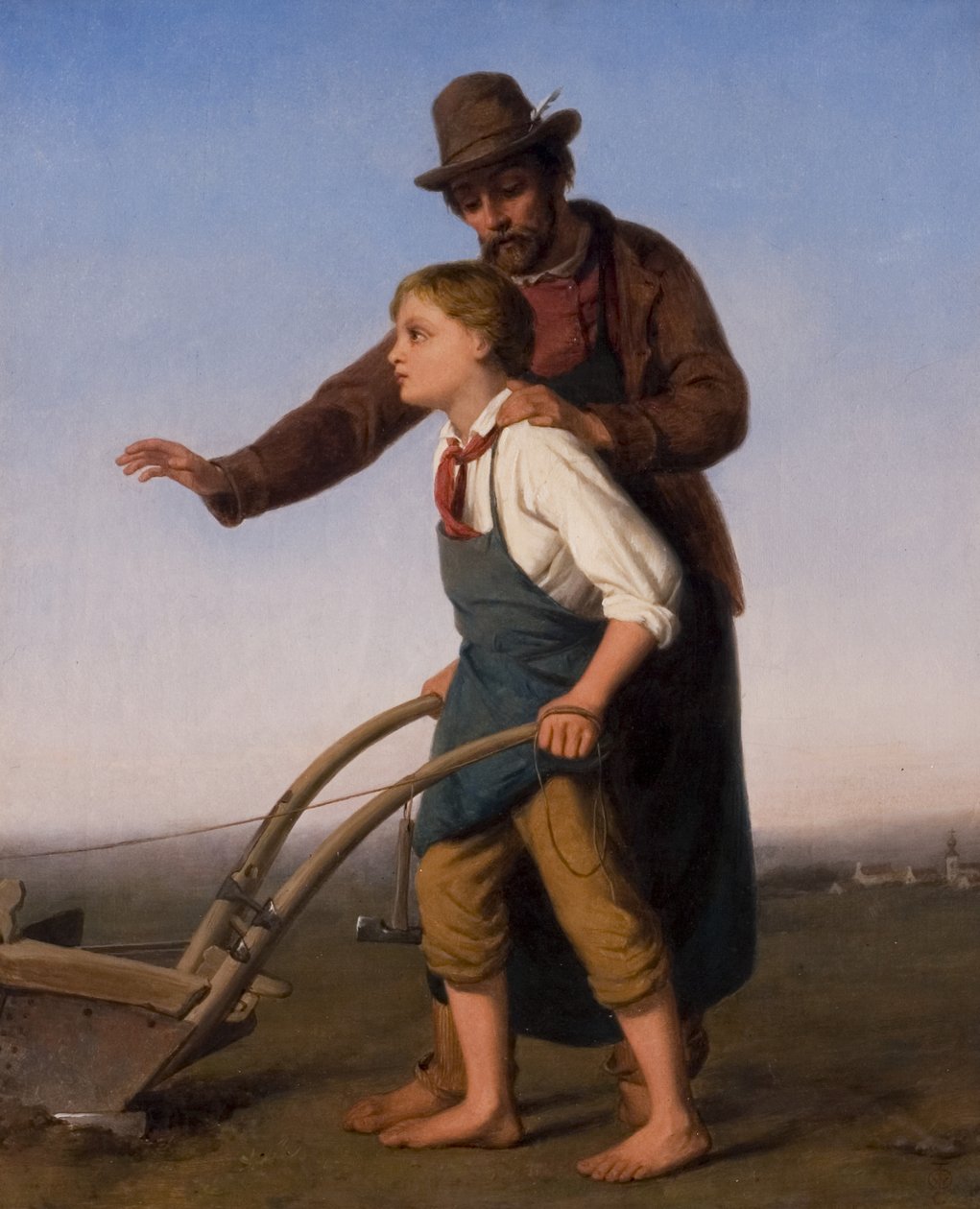 Tanítsd meg a gyermeket az általa menni kívánt módon, 1861 körül alkotó: William Dobson