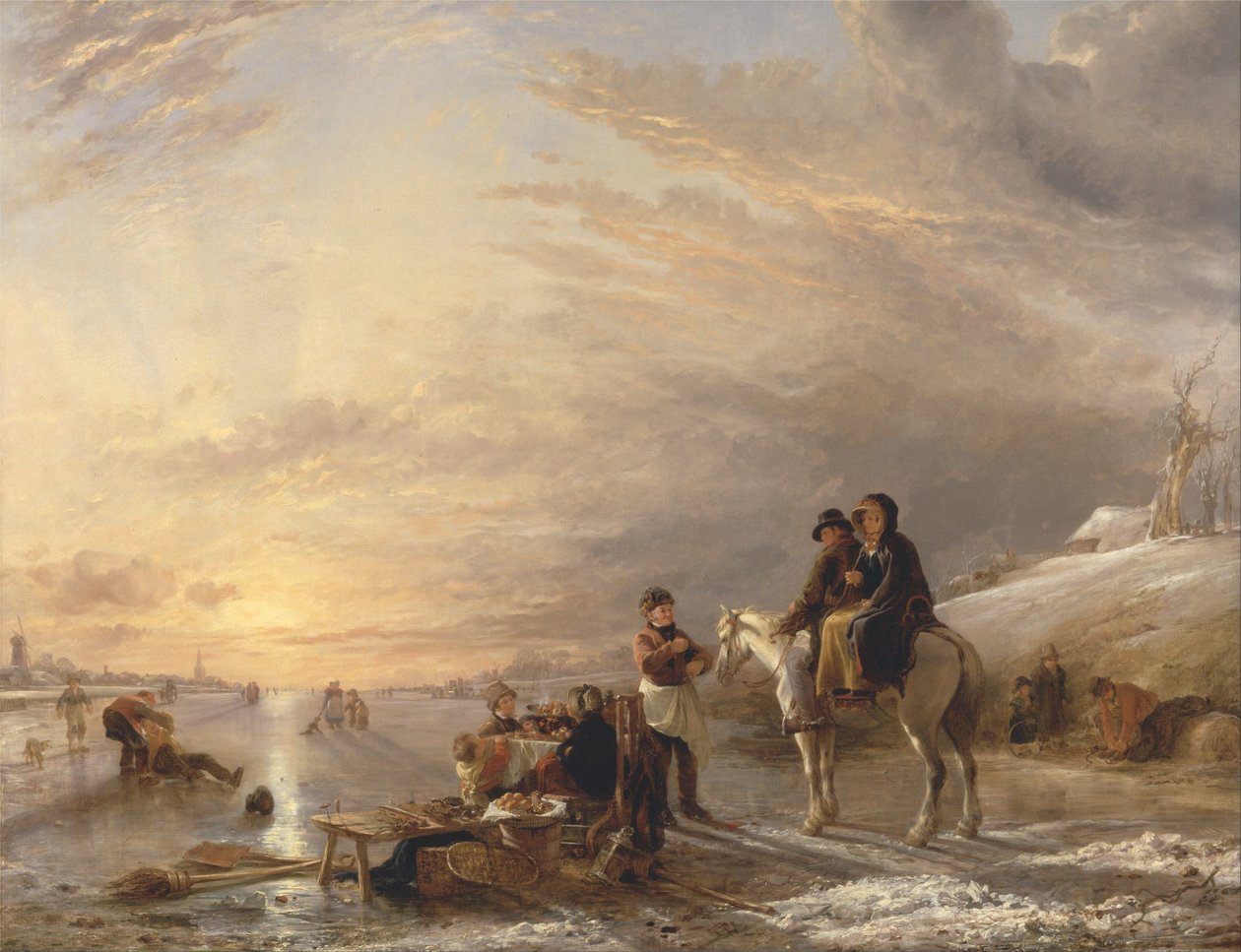 Fagyjelenet alkotó: William Collins