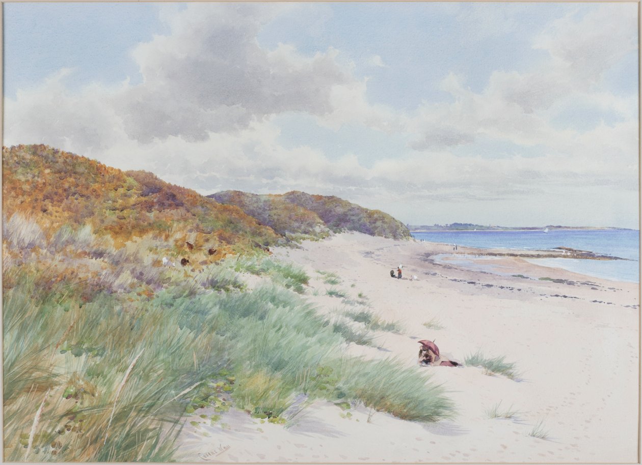 Warkworth Sands (akvarell papíron) alkotó: William Cosens Way