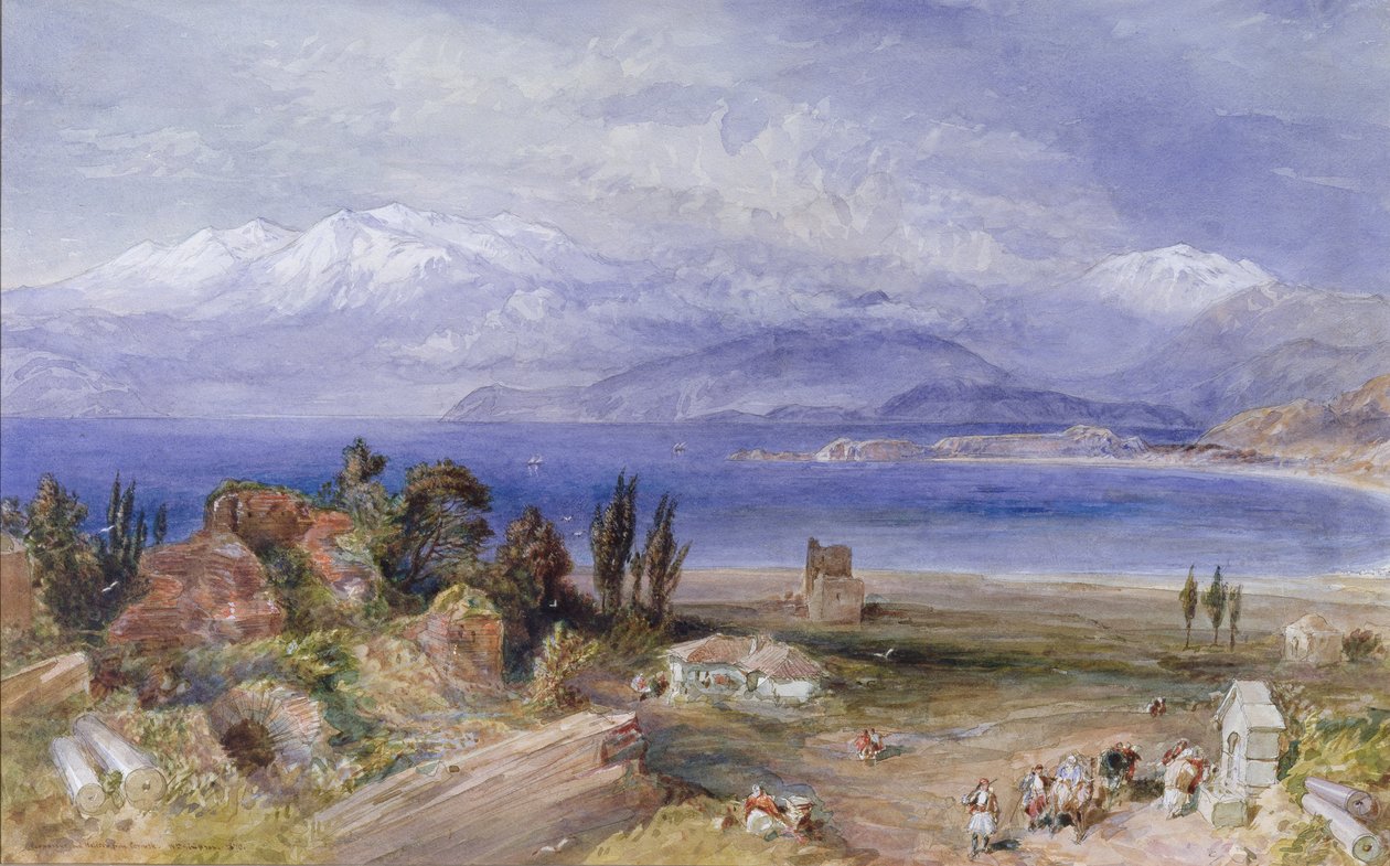 Parnasszus és Helikon Korinthusból alkotó: William Crimea Simpson