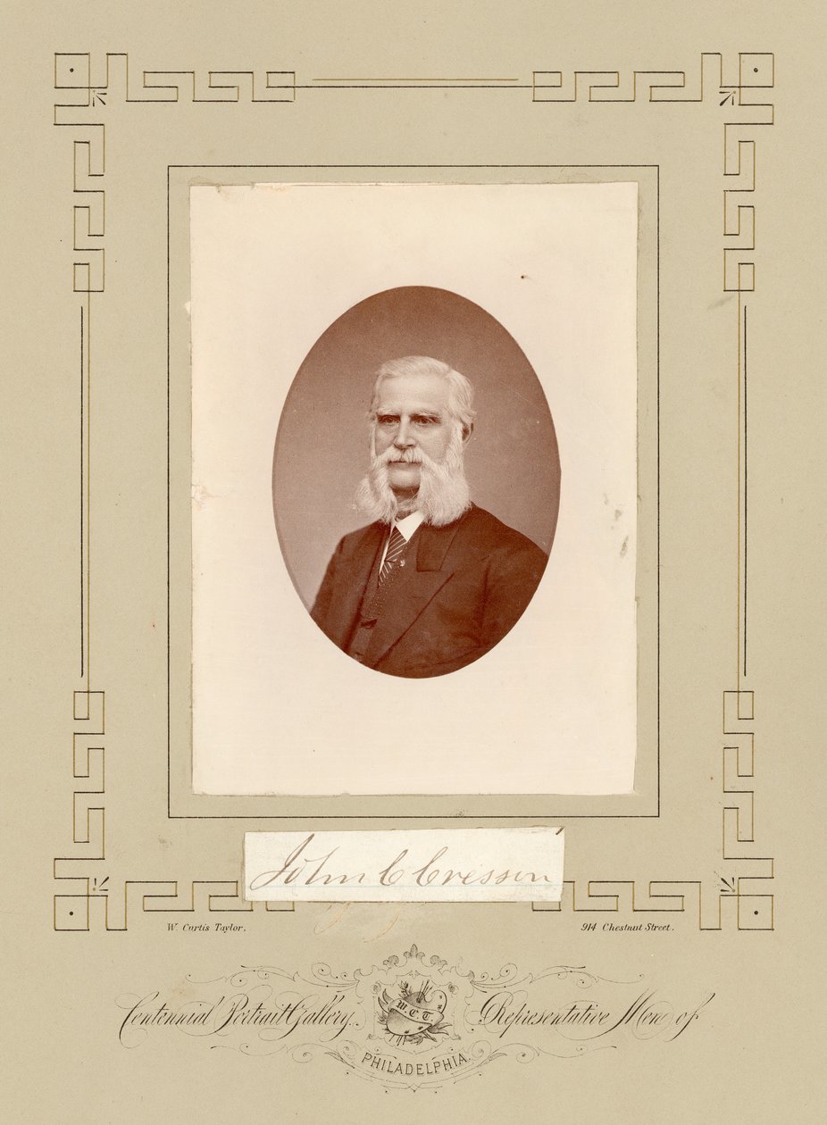 John Chapman Cresson (albumnyomat) alkotó: William Curtis Taylor