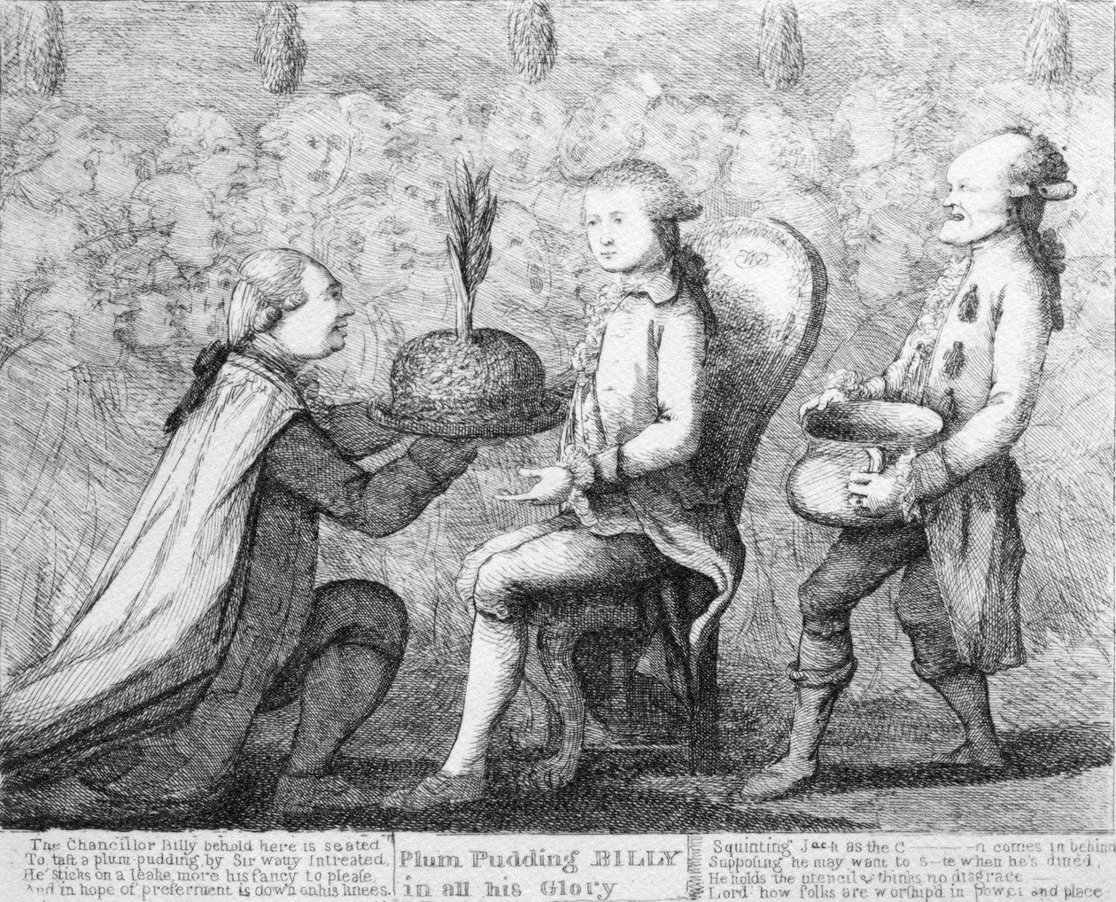 Billy szilvapuding minden dicsőségében, Dent után, 1784 alkotó: William Dent