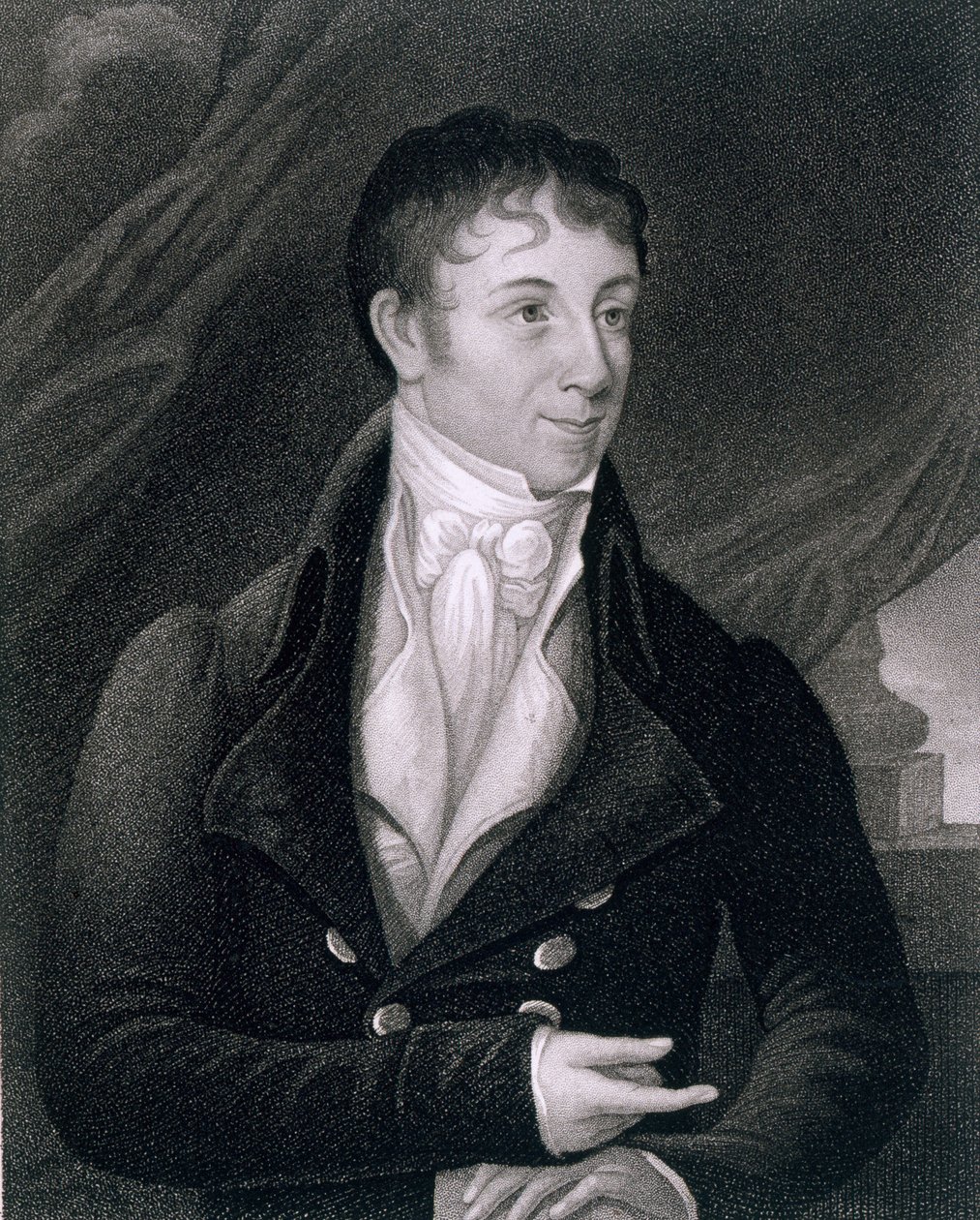Charles Brockden Brown (1771-1810) John B. Forrest (1814-70) metszete. alkotó: William Dunlap