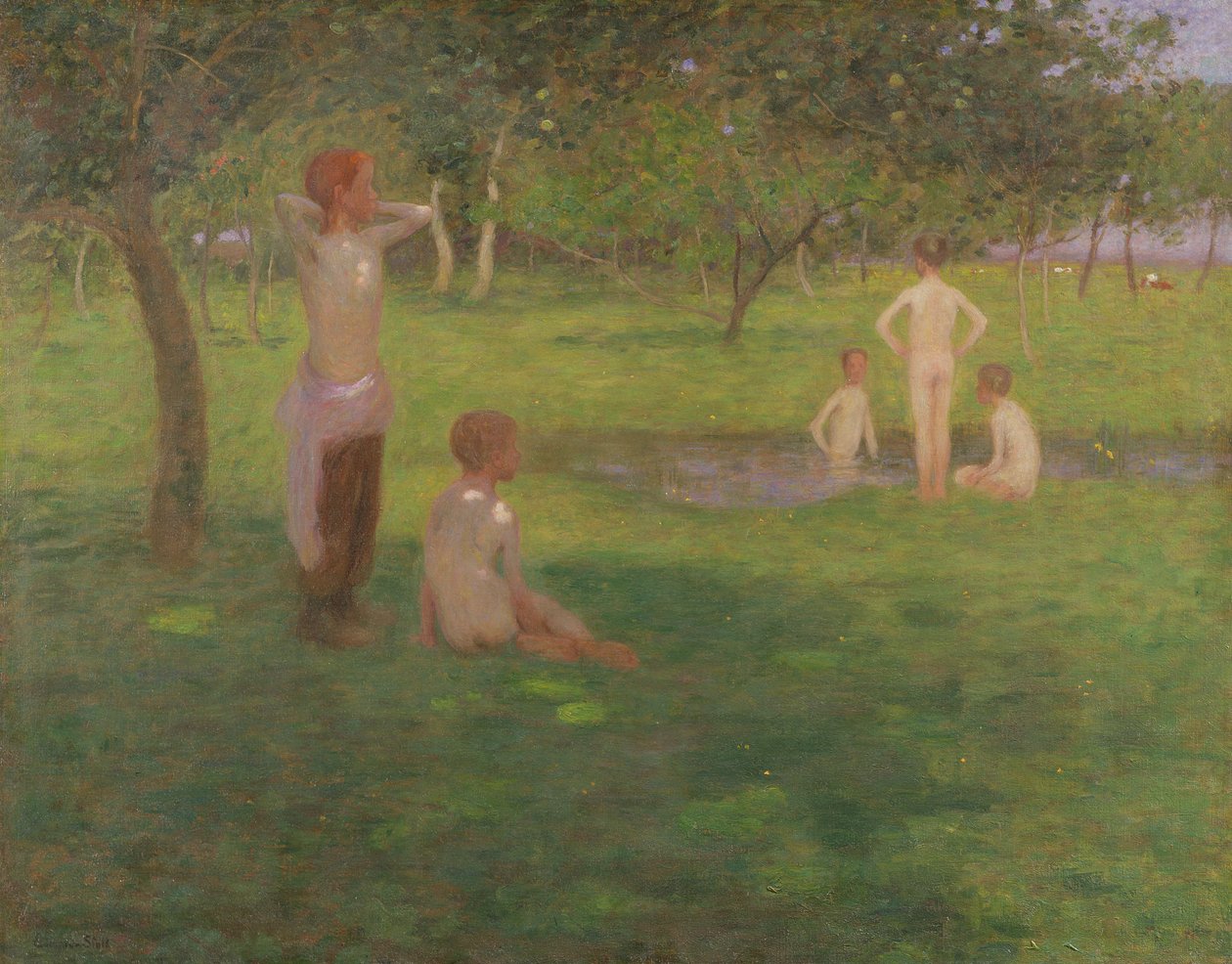 Egy nyári délutánon, 1892 alkotó: William Edward Stott