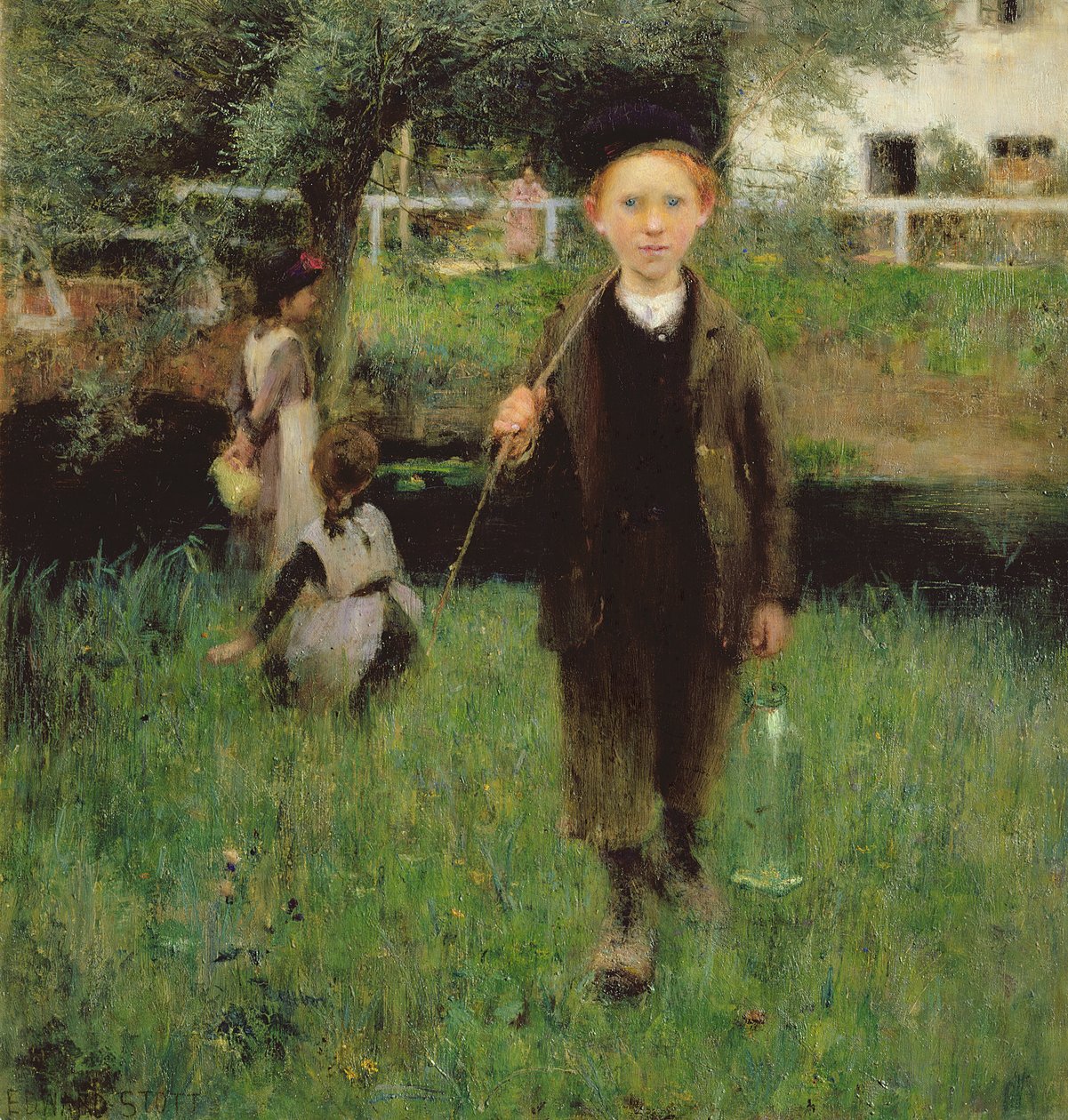 A teljes horgász alkotó: William Edward Stott