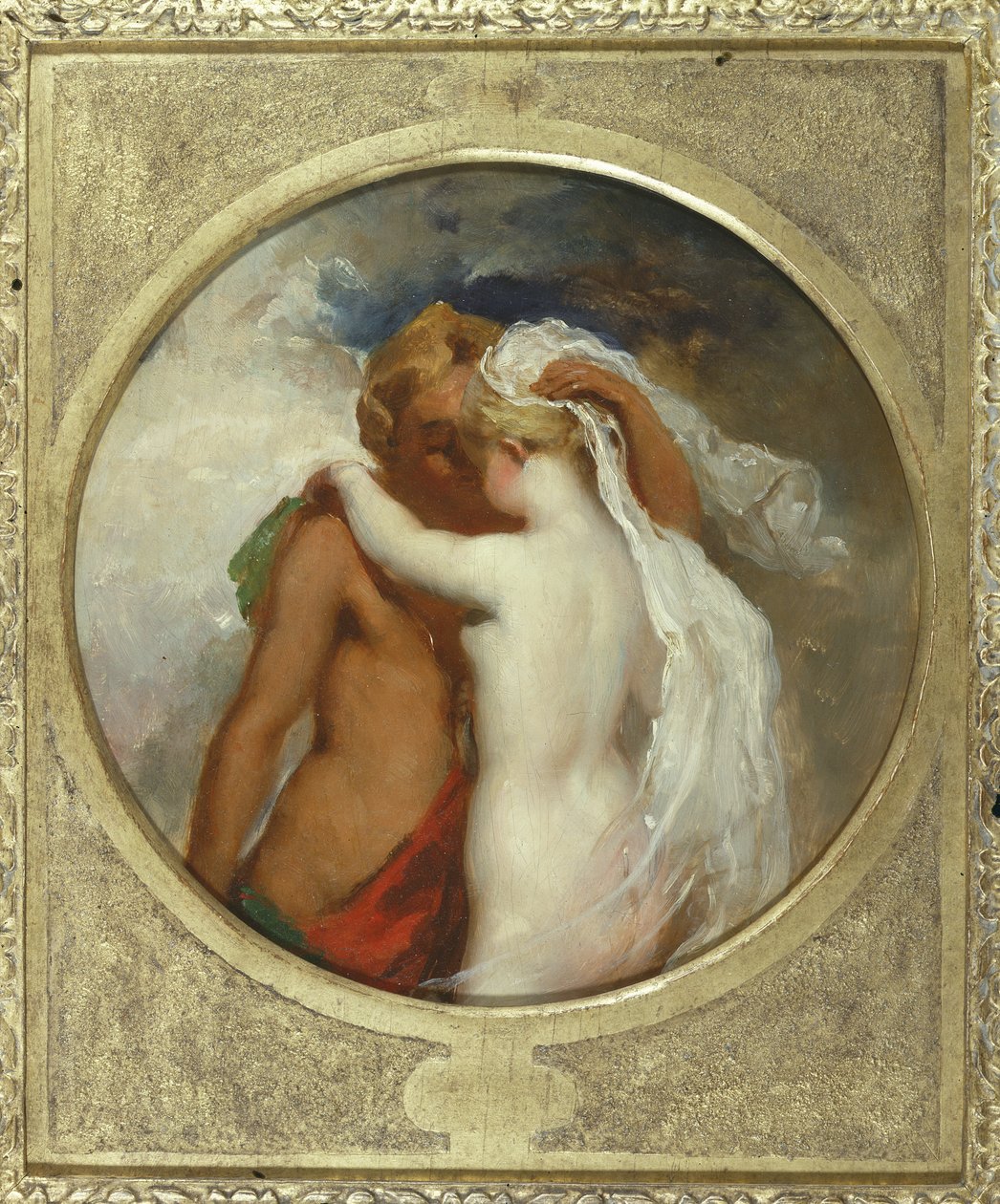 Ámor és Psyche alkotó: William Etty