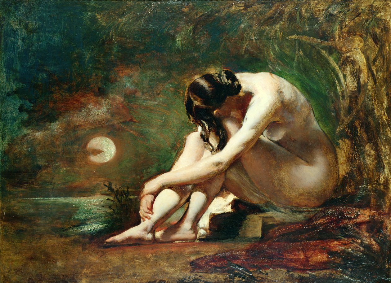 Holdfényes akt (olaj) alkotó: William Etty