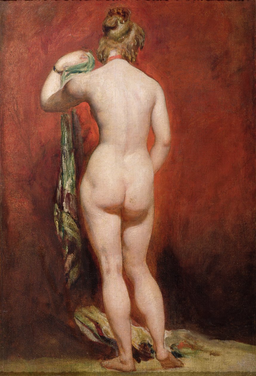 Álló női akt alkotó: William Etty