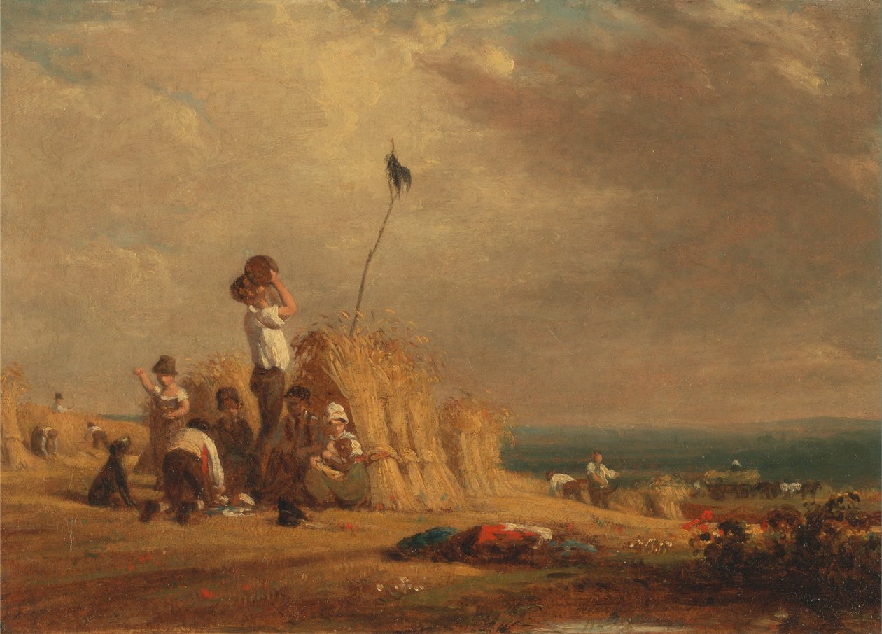 Napközi pihenés, szüret alkotó: William Frederick Witherington