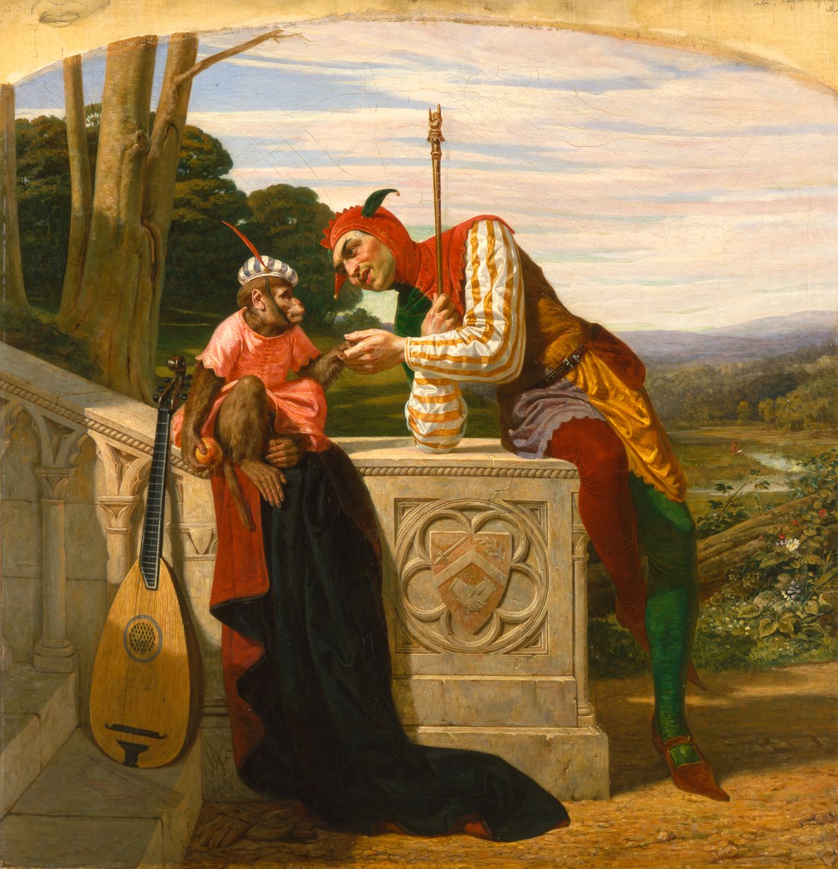 Staunch Friends, 1859 alkotó: William Frederick Yeames