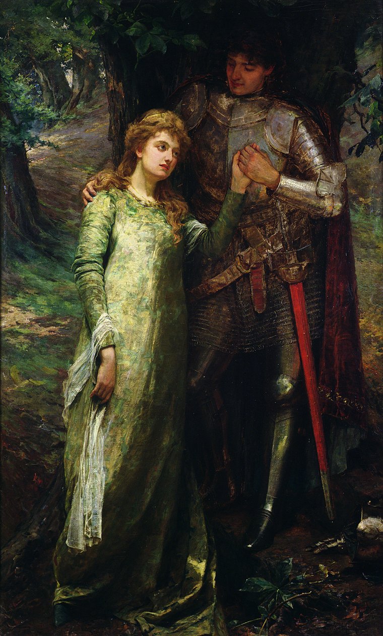 Egy lovag és az asszonya alkotó: William G. Mackenzie