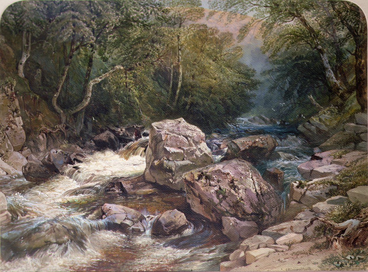 Hegyi jelenet alkotó: William Gersham Collingwood
