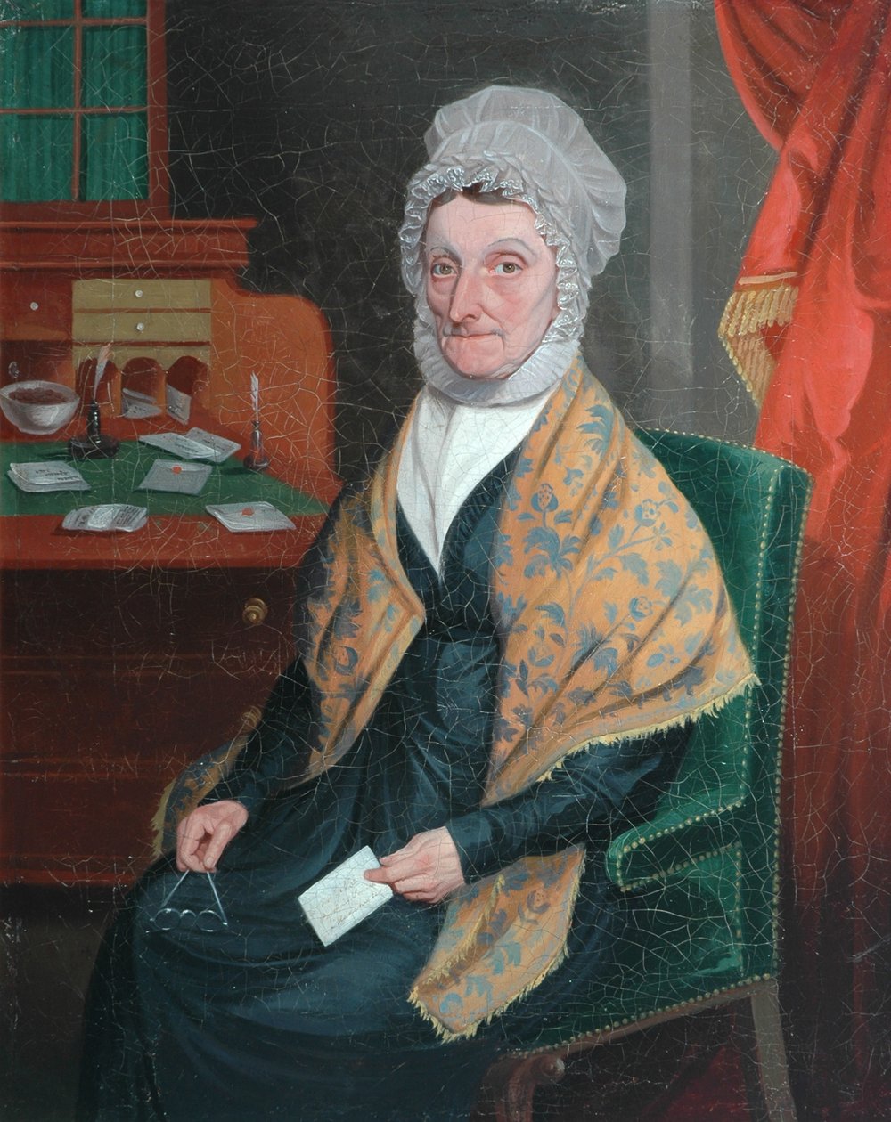 Mrs Martha Cooke, 1830 körül alkotó: Percy William Gibbs