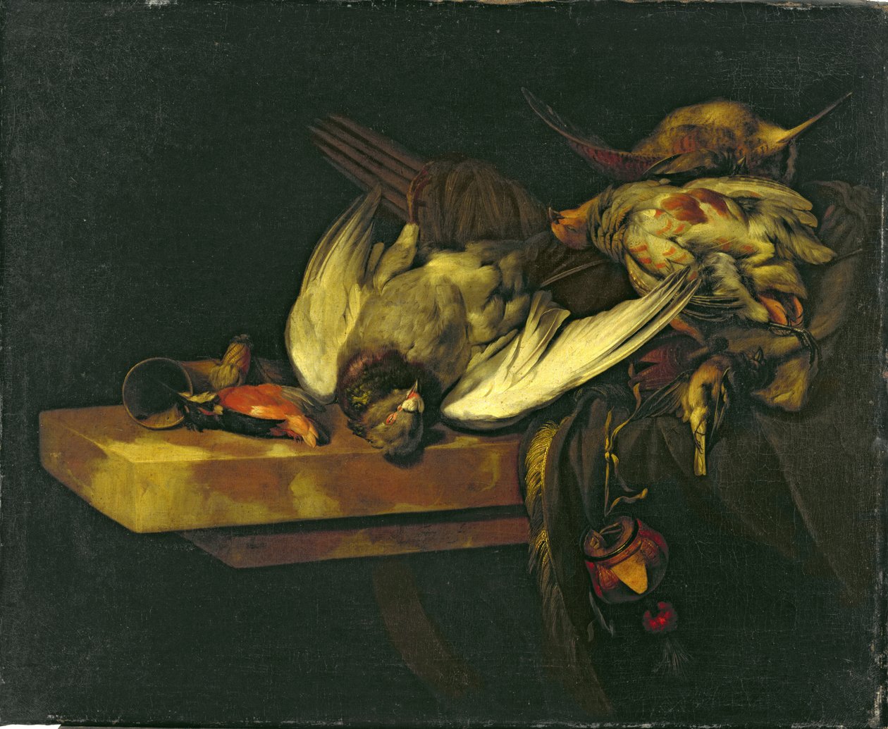 Csendélet, 1663 alkotó: William Gowe Ferguson
