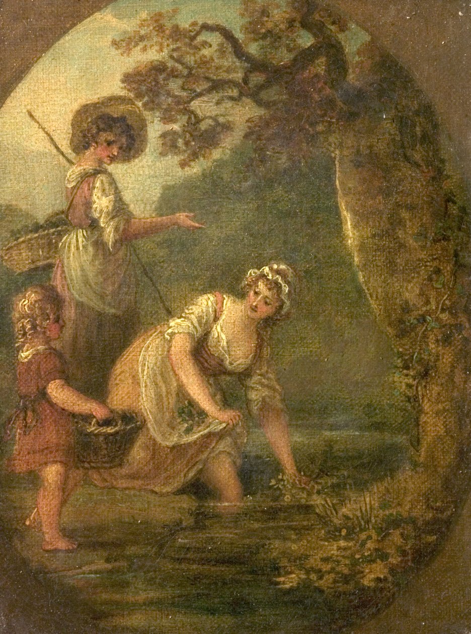 A vízitorma-gyűjtögetők alkotó: William Hamilton