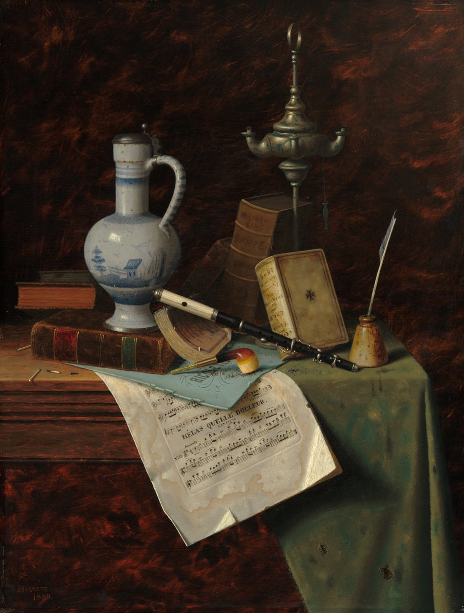 Drágaköveim alkotó: William Michael Harnett