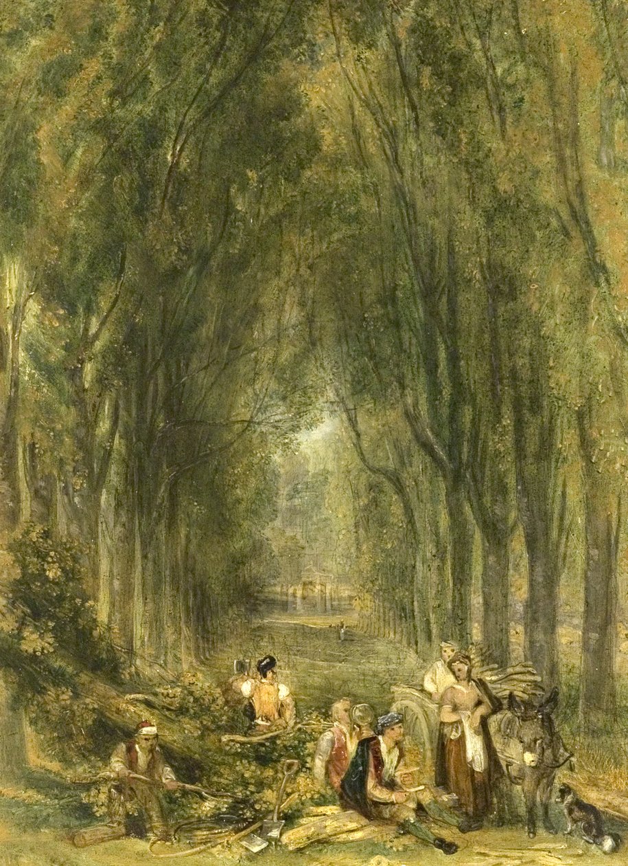 A Lime Walk Westonban, Buckinghamshire-ben alkotó: William Harvey