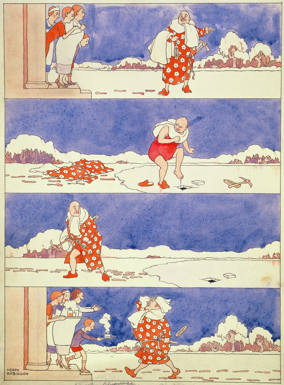 Kemény cucc alkotó: William Heath Robinson