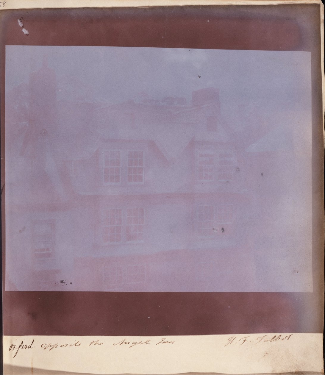 (Oxford, az Angyal fogadóval szemben) alkotó: William Henry Fox Talbot