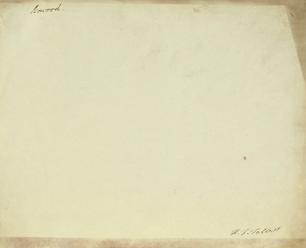 Bowood. alkotó: William Henry Fox Talbot