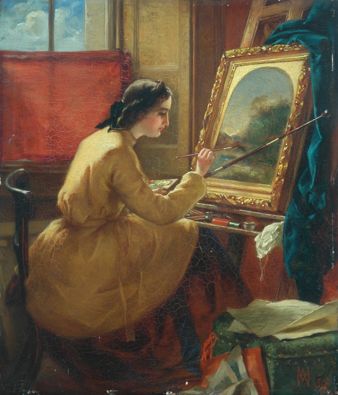 Tele ígérettel, 1859 alkotó: William Henry Millais