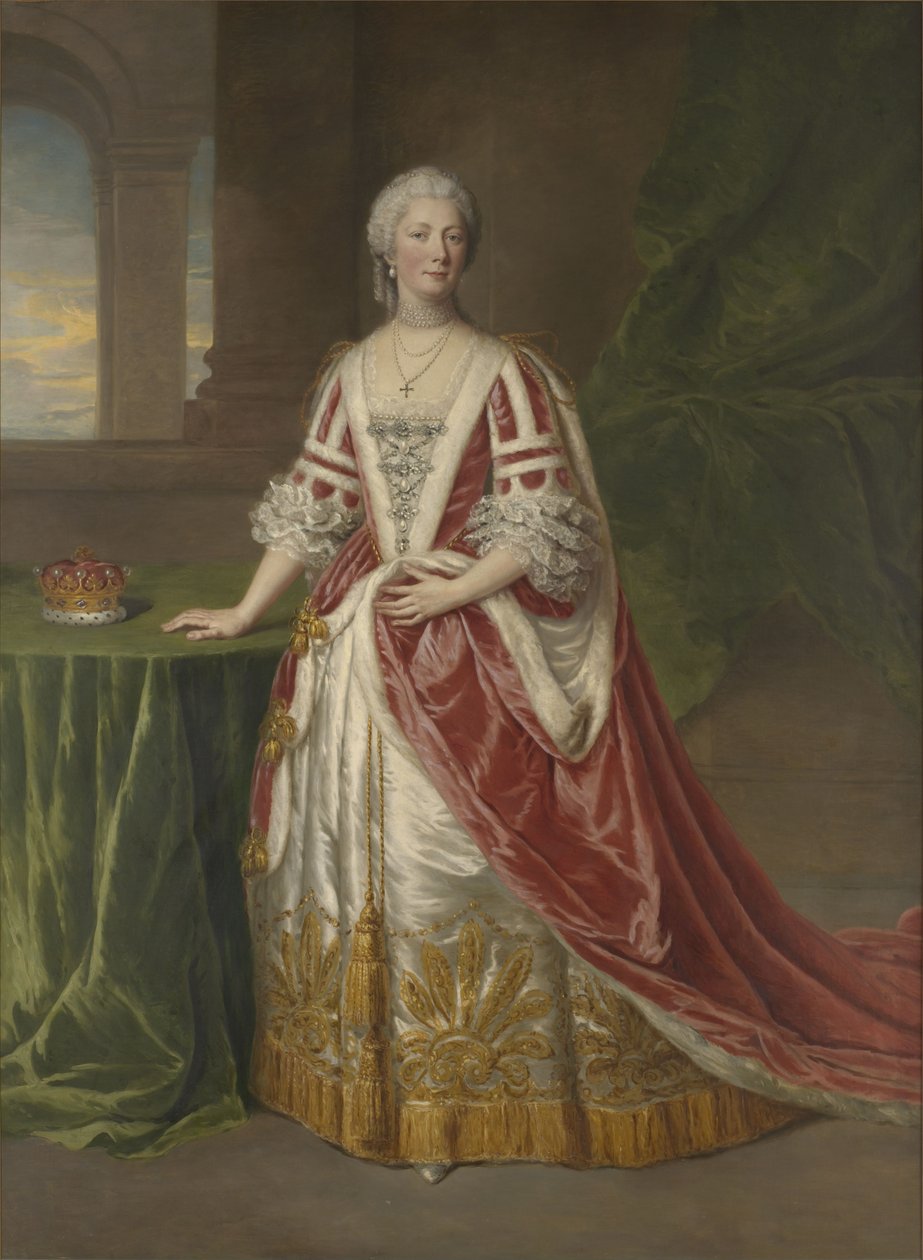 Hester Pitt, Chatham grófnő portréja, szül. Grenville (1721-1803) alkotó: William Hoare