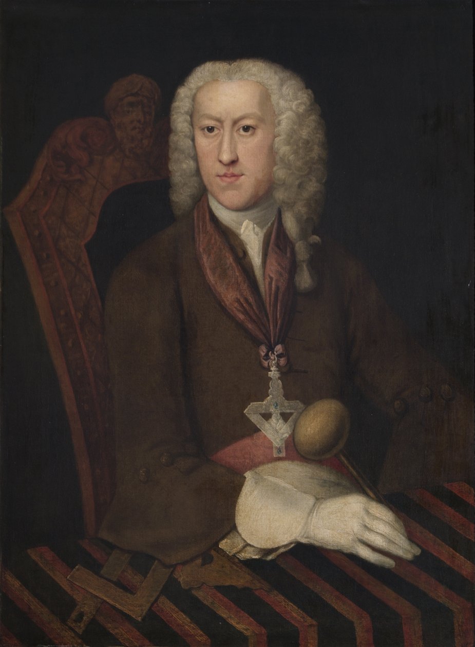 John Pitt ezredes, 1730 körül alkotó: William Hogarth