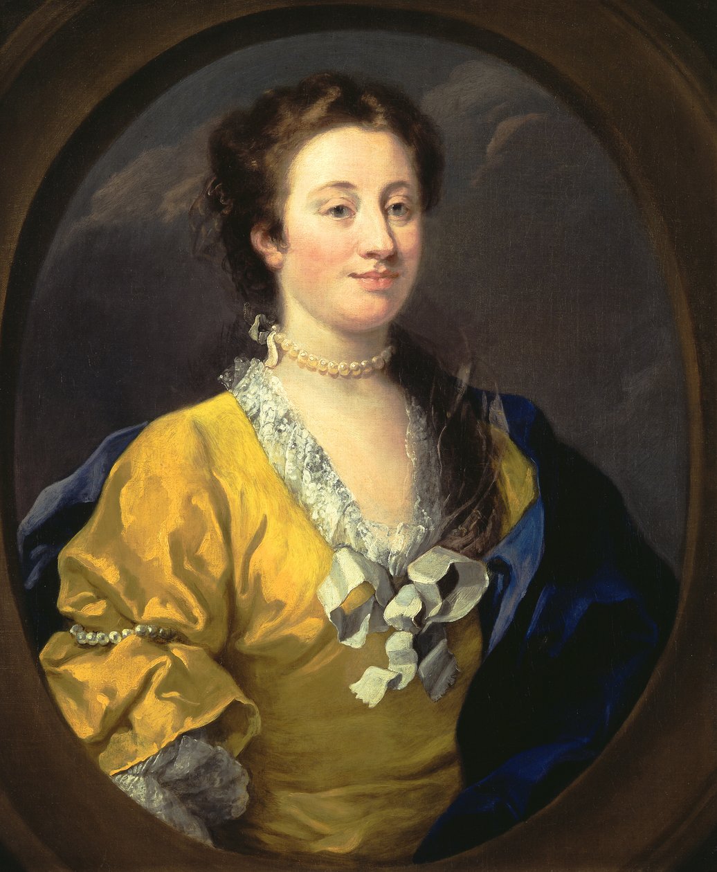 Hölgy portréja, 1740 körül alkotó: William Hogarth