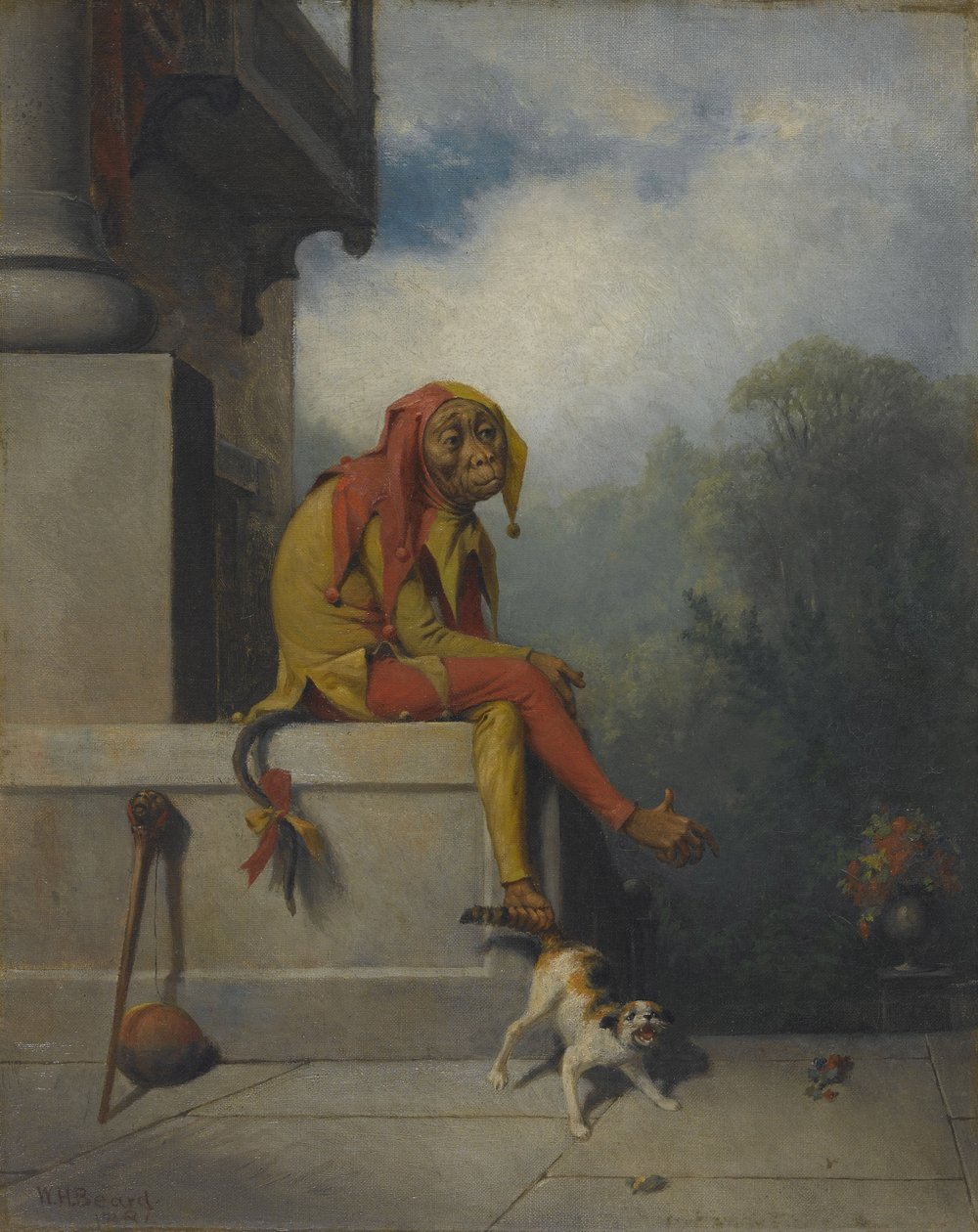 Amiért teremtettem?, 1886 alkotó: William Holbrook Beard