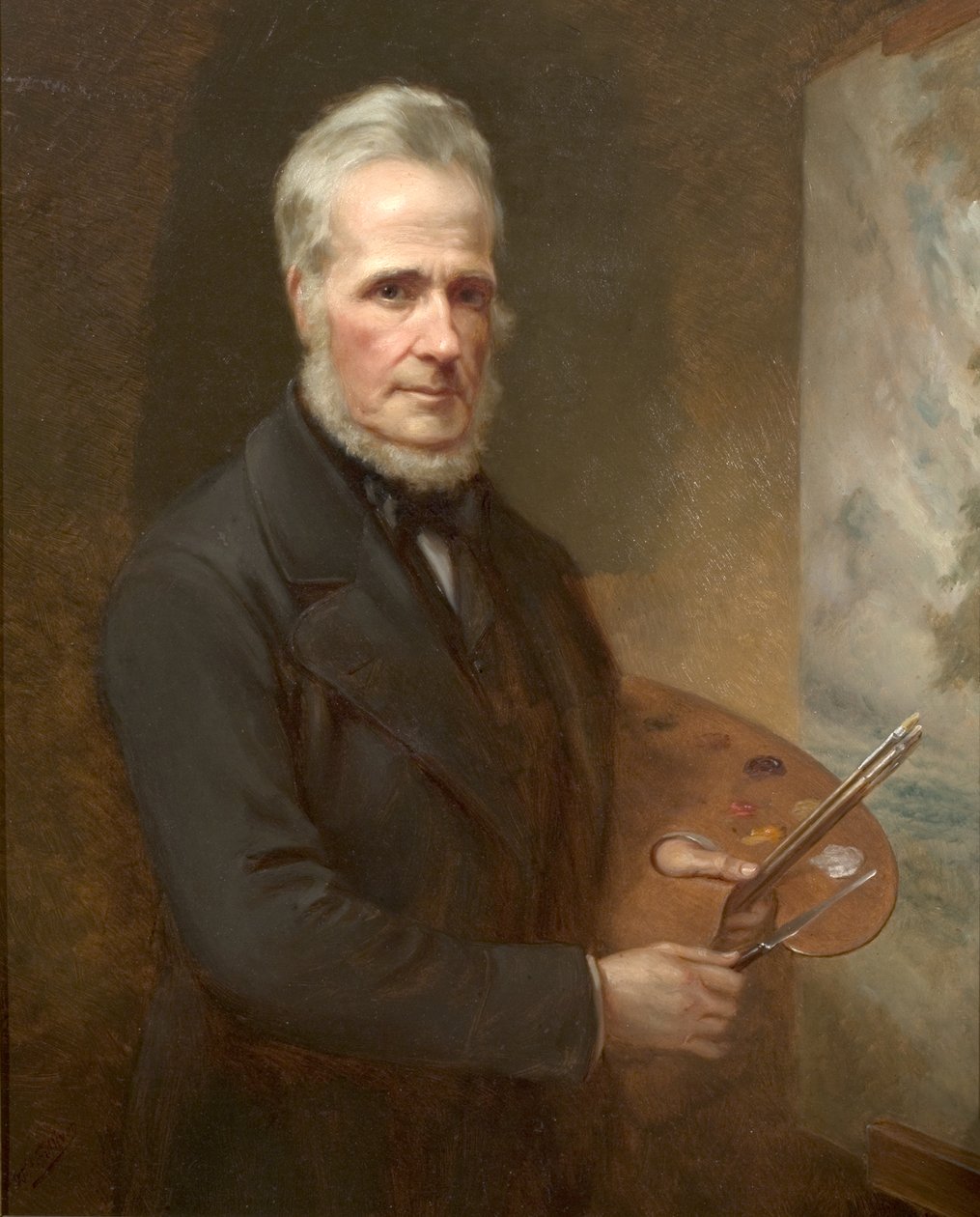 A művész Henry Dawson alkotó: William Holmes Sullivan