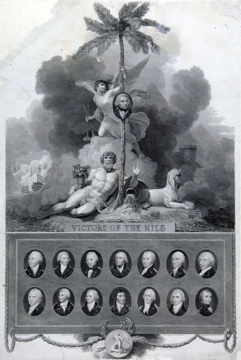 A Nílus győztesei, 1803 alkotó: William I Bromley