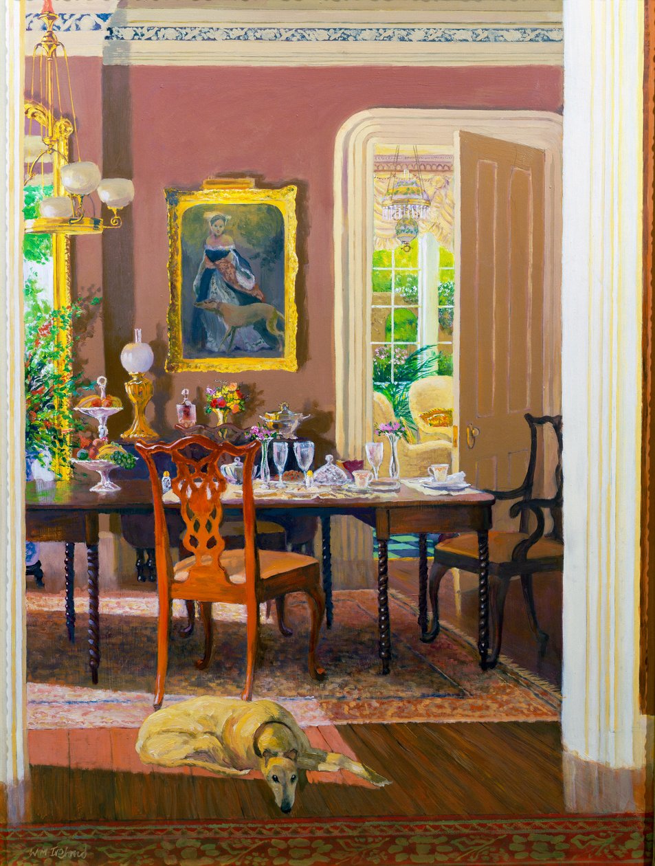 Ebédlő (viktoriánus stílusú) alkotó: William Ireland