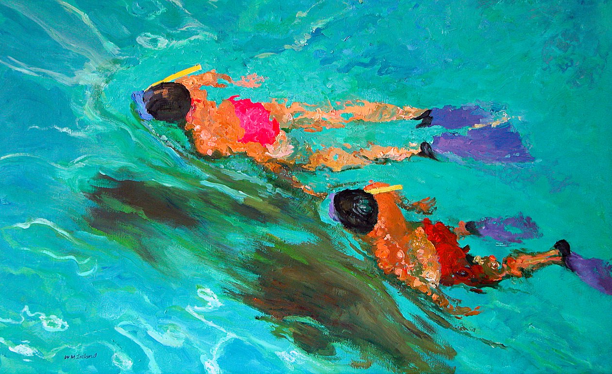 Snorkellers alkotó: William Ireland