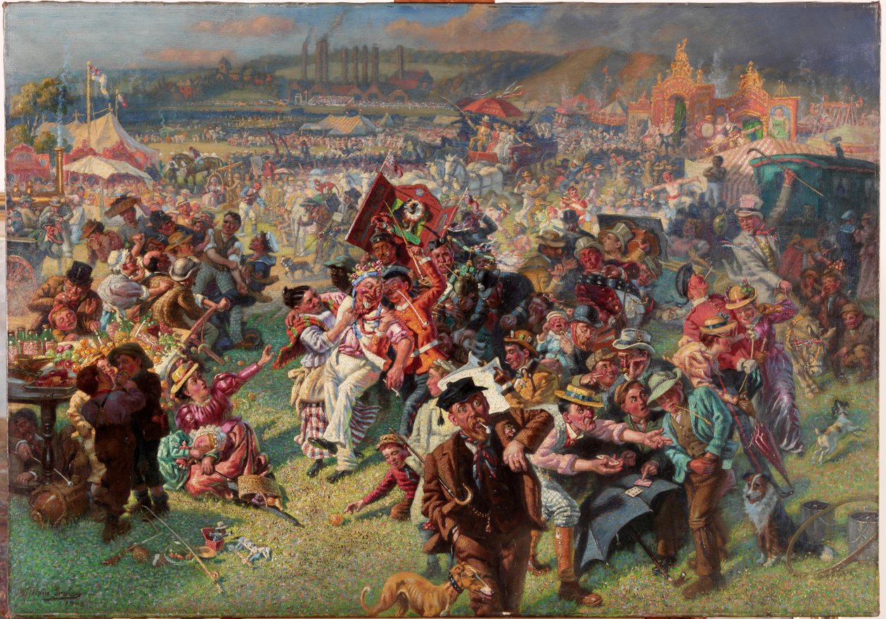 The Blaydon Races – Tanulmány az életből, 1903 alkotó: William Irving