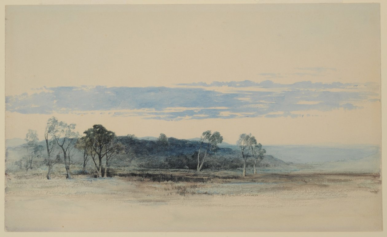 Cumrew, East Fellside, 1840-58 (wc papíron) alkotó: William James Blacklock
