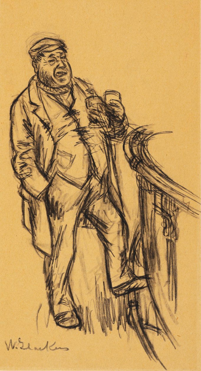 Férfi egy bárban alkotó: William James Glackens