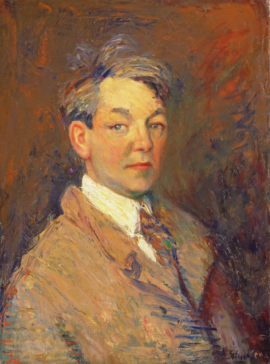 A művész portréja alkotó: William James Glackens