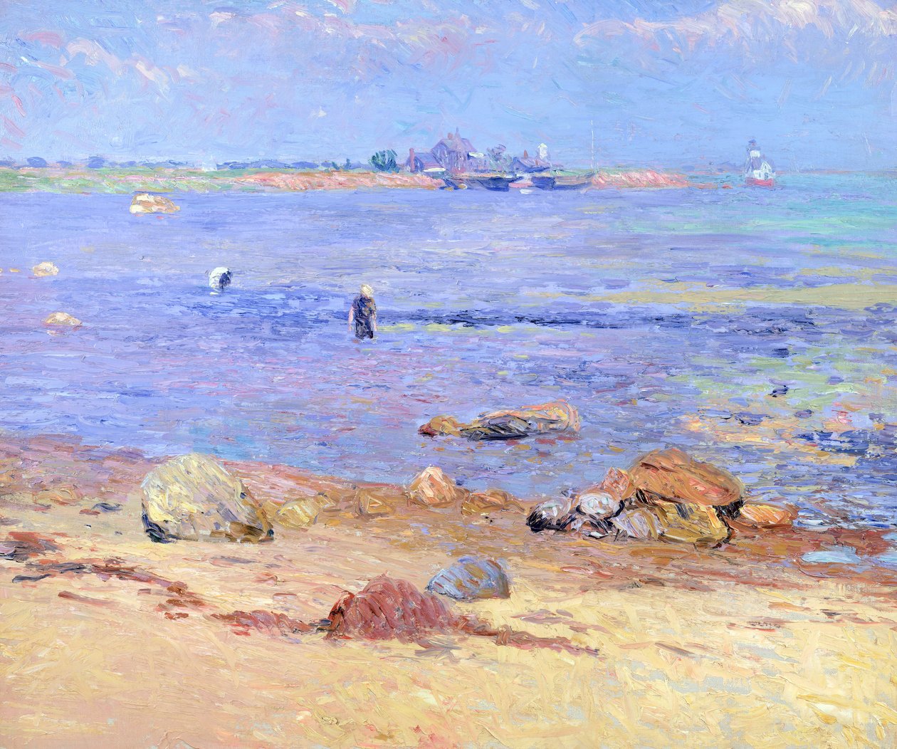 Treading Clams, Wickford alkotó: William James Glackens