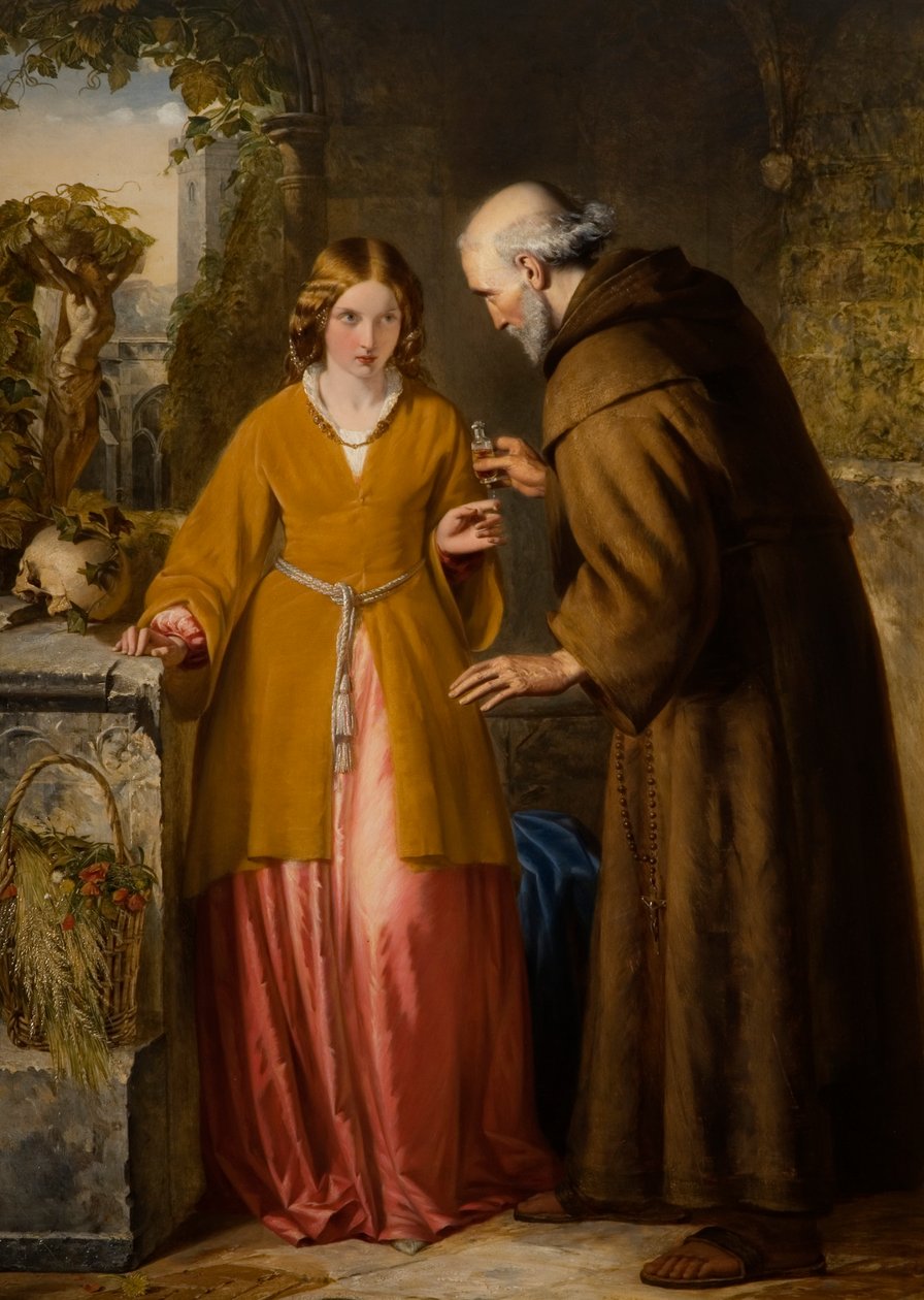 Júlia és a fráter "Vedd ezt a fiolát" alkotó: William James Grant
