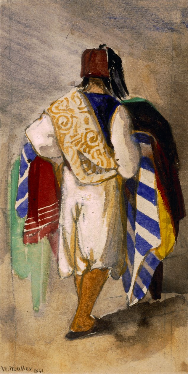 Török szőnyegárus, 1841 alkotó: William James Muller