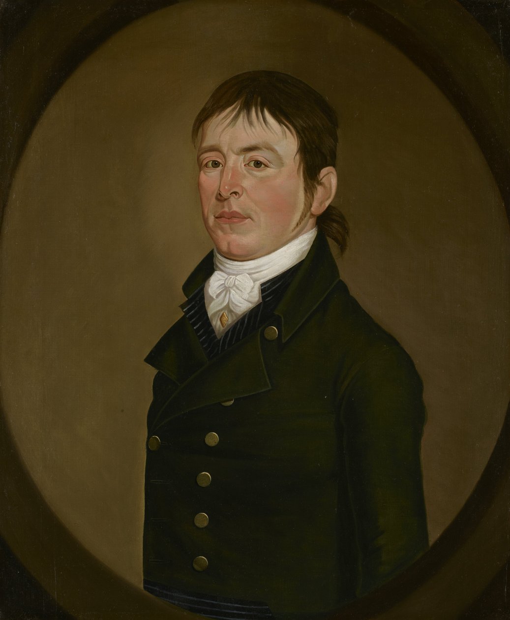 Ifj. Moses Kimball arcképe (szül. 1778) alkotó: William Jennys