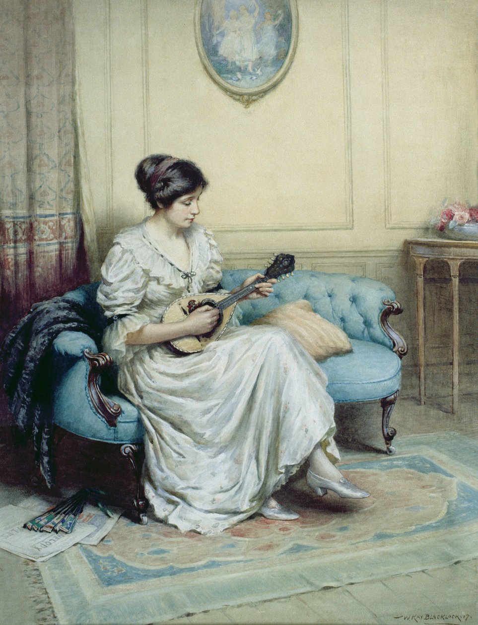 Zenés közjáték, 1917 alkotó: William Kay Blacklock