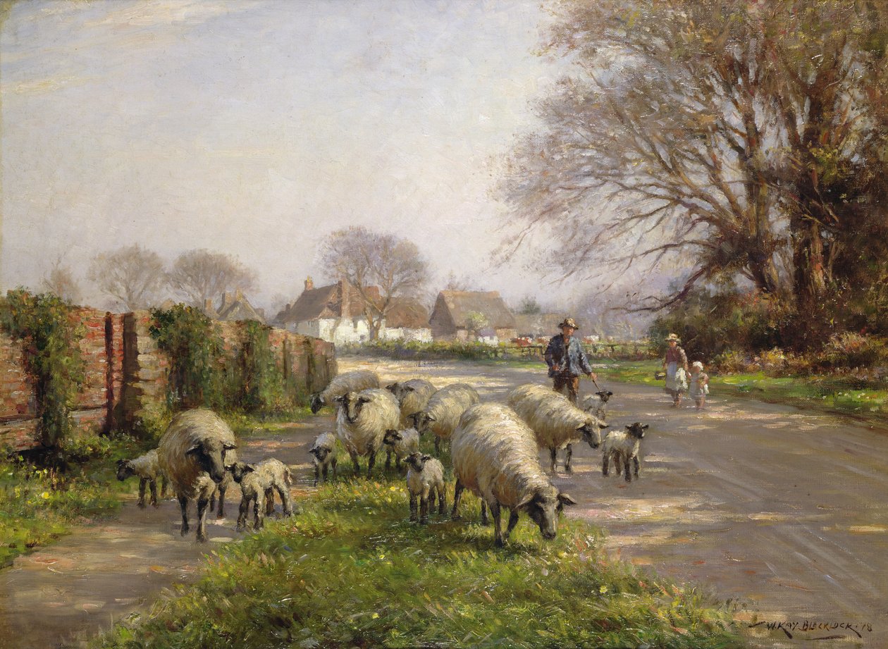 Tavasz, 1918 alkotó: William Kay Blacklock